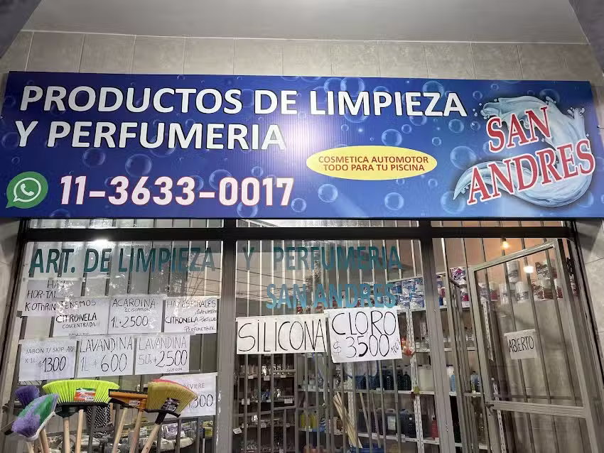 Articulos de limpieza San Andres