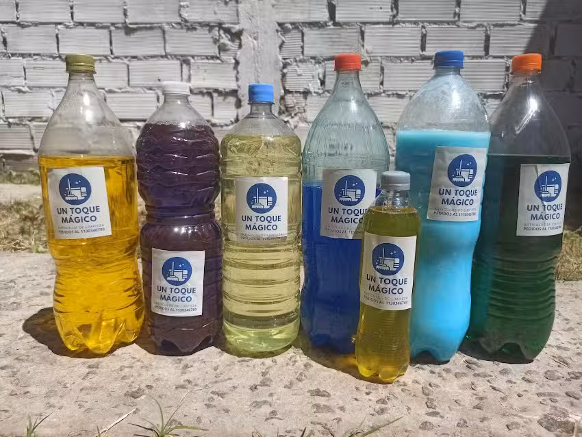 Art&iacute;culos de limpieza &ldquo;Un toque m&aacute;gico&rdquo;