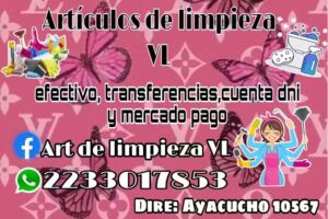 Art&iacute;culos de limpieza VL