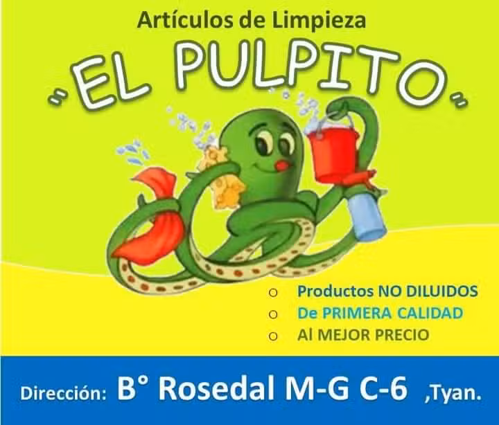 El Pulpito. Art&iacute;culos de Limpieza