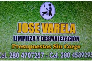 JOSÉ VARELA LIMPIEZA DE TERRENOS Y DESMALEZAMIENTO