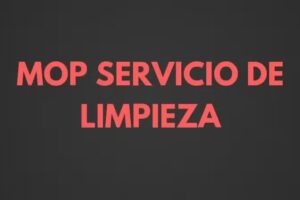 MOP SERVICIO DE LIMPIEZA