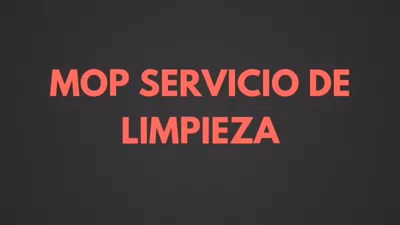 MOP SERVICIO DE LIMPIEZA