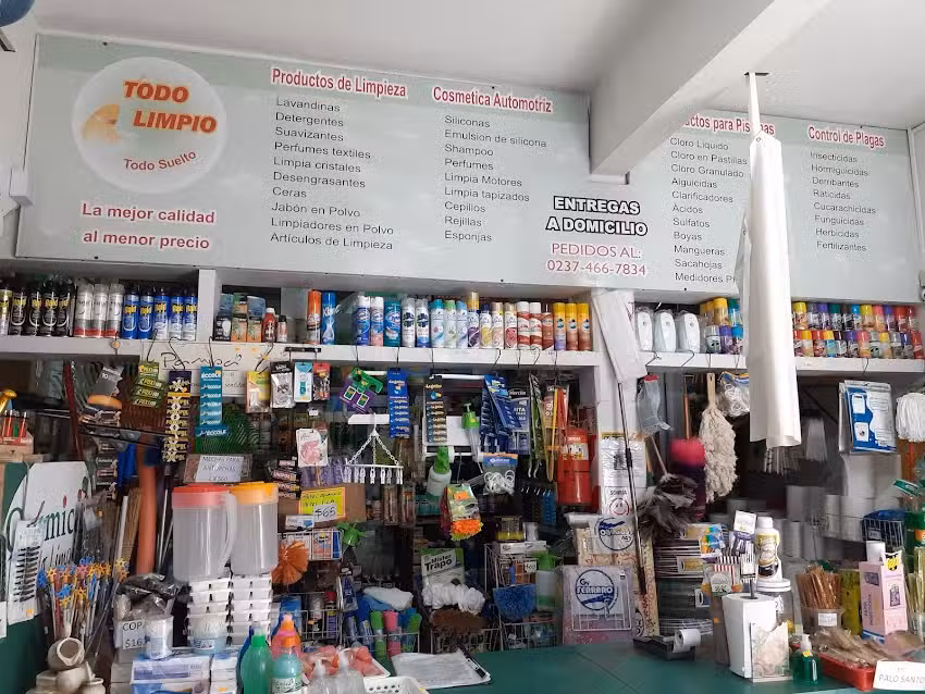 Qu&iacute;mica Todo Limpio, todo suelto