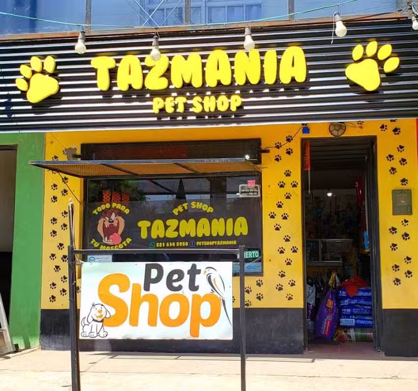 TAZMANIA PET SHOP FORRAJERIA Y PRODUCTOS DE LIMPIEZA