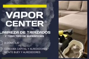 Vapor Center &reg; Suc. Monte Buey &ndash; LIMPIEZA DE TAPIZADOS Y TODO TIPO DE SUPERFICIES